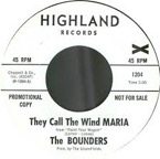 1204 - The Bounders - They Call The Wind Maria - Highland WDJ